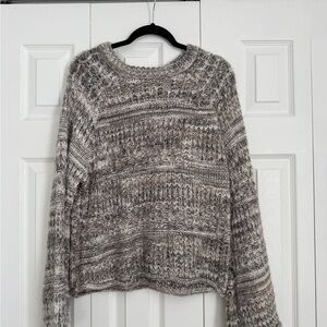 Universal Thread Textured Gray Sweater